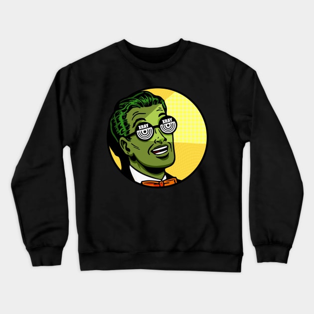 X-Ray Zombie Crewneck Sweatshirt by Doc Multiverse Designs